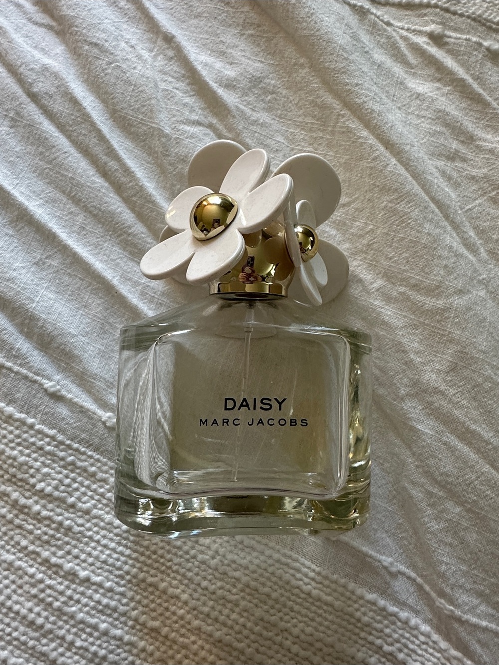 Marc Jacobs Daisy Eau de Parfum 100ml with White Floral Cap EMPTY BOTTLE